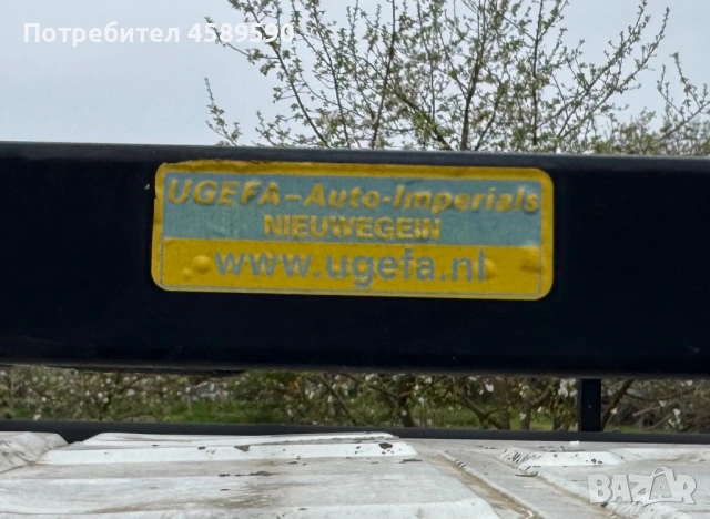 Багажник UGEFA + стълба за бус Iveco Daily MAXXII база, снимка 11 - Части - 54272082