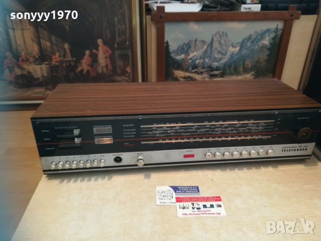 telefunken concertino hifi 401 receiver-sweden 2110201634, снимка 4 - Ресийвъри, усилватели, смесителни пултове - 30504533