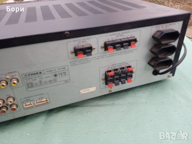 FISHER CA-9335 Транзисторен Усилвател, снимка 8 - Ресийвъри, усилватели, смесителни пултове - 35384042