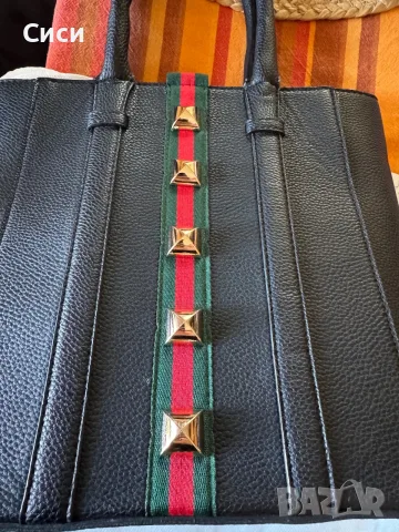 Дамска чанта,реплика на Gucci , снимка 12 - Чанти - 56338369