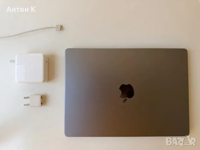 MacBook Pro 14" M1 chip, 16GB, 500GB SSD, Като нов, снимка 2 - Лаптопи за дома - 55906316