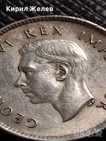 СРЕБЪРНА МОНЕТА 3 пенса 1937г. Южна Африка крал Джордж шести УНИКАТ 26814, снимка 11 - Нумизматика и бонистика - 40212428