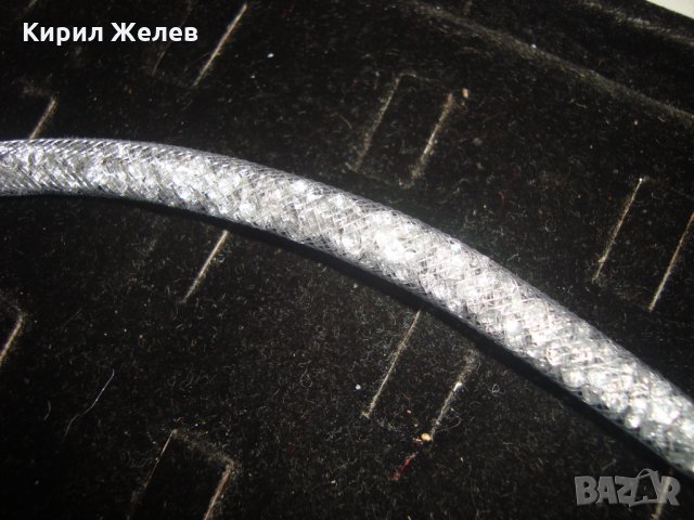 АРТИСТИЧНО МОДНО КОЛИЕ с МНОГО КРИСТАЛИ 16571, снимка 7 - Колиета, медальони, синджири - 30691356