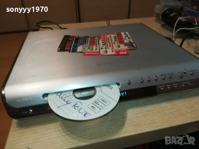 SONY HCD-SC8 CD/DVD RECEIVER S-MASTER ALUMINIUM-ВНОС SWISS 0606251124, снимка 2 - Ресийвъри, усилватели, смесителни пултове - 50571665