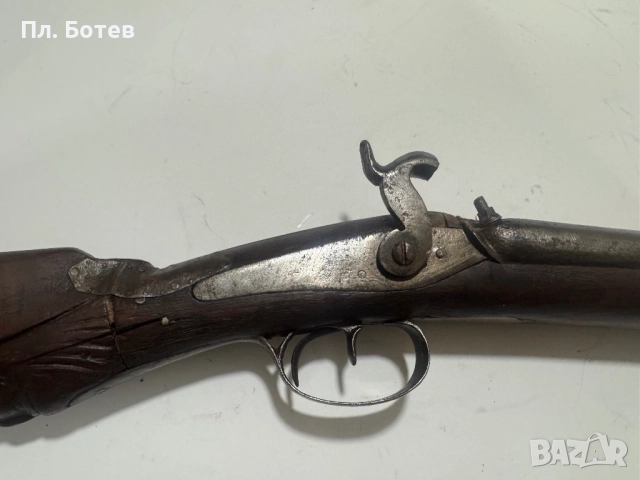 Стара капсулна пушка, снимка 3 - Антикварни и старинни предмети - 52976893