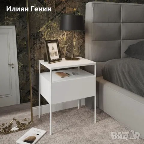 Нощно шкафче, снимка 2 - Шкафове - 49625586