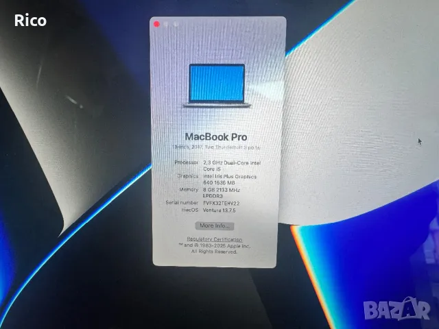 MacBook Pro i5, снимка 3 - Лаптопи за работа - 49904179