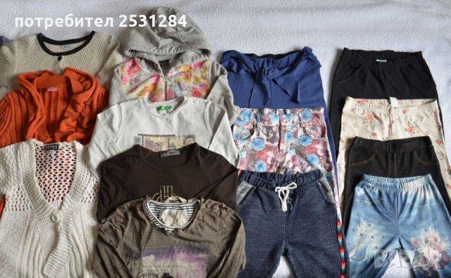детски дрехи размер 128 - 140 , 8-10 години , снимка 1 - Детски панталони и дънки - 30607327