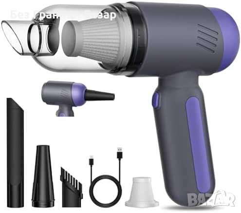 нова безжична Ръчна мини прахосмукачка и духалка 15000Pa за кола дом