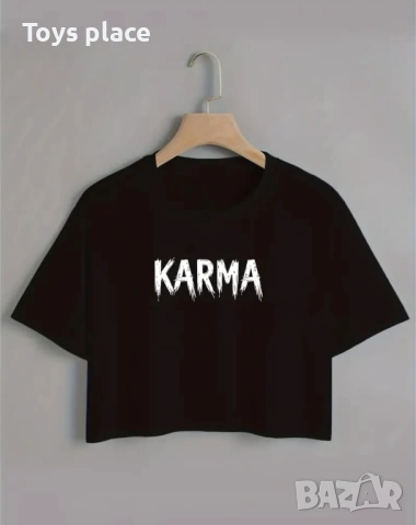 М  Karma летен спортен екип тениска и клин КармА , снимка 7 - Тениски - 53491035