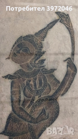 Винтидж графики Тайланд , снимка 10 - Антикварни и старинни предмети - 54087170