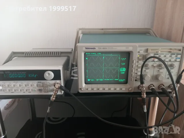 Осцилоскоп Тектроникс TDS 460a 400MHz 4канален, снимка 5 - Друга електроника - 48744315