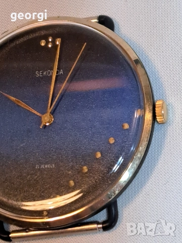 руски механичен часовник Sekonda 21 jewels , снимка 3 - Мъжки - 52983492