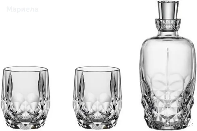 BOHEMIA SELECTION комплект за уиски BAR SELECTION 3 бр