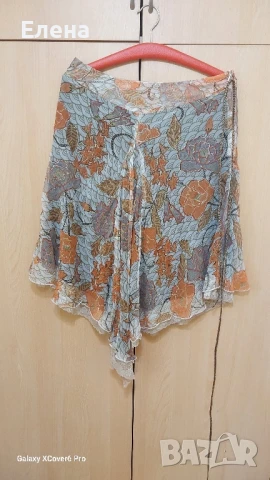 Пола mins. 100%коприна. размер М/S., снимка 10 - Поли - 50496753