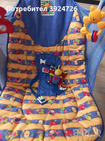 детско/бебешки музикаленшезлонк/, снимка 7 - Детски шезлонги - 51252747