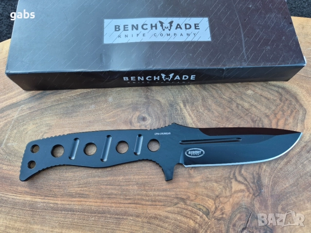 Фиксиран нож Benchmade Adamas с тактическа кания 375BK, снимка 6 - Ножове - 52117315