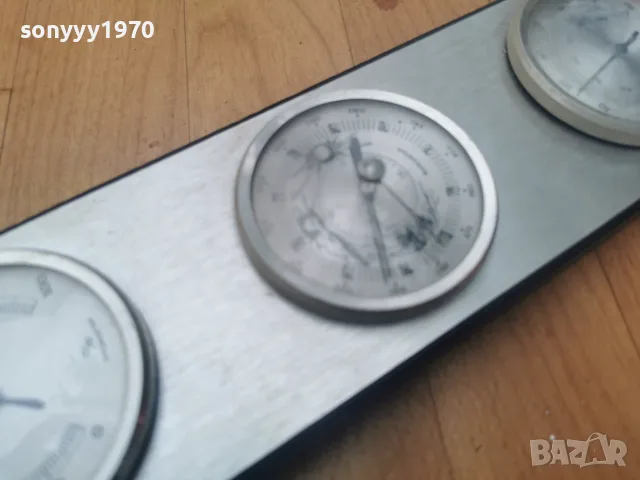 РЕТРО ТЕРМО/ХИДРО/БАБОМЕТЪР 2609261812L2, снимка 9 - Антикварни и старинни предмети - 56236004
