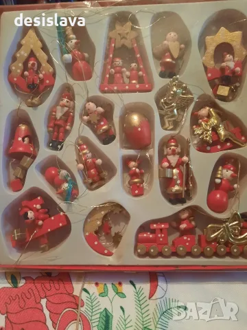 Продавам дървени коледни играчки, снимка 3 - Коледни подаръци - 56449804