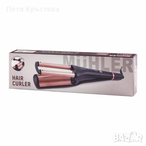 Преса за къдрене на коса 4in1 Muhler MHS-999, снимка 2 - Преси за коса - 52632451