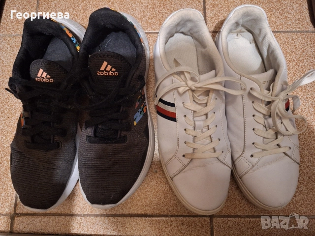 Продавам дамски обувки Tommy Hilfiger И Adidas