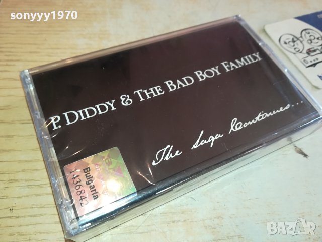 P. Diddy & The Bad Boy Family ‎– The Saga Continues-лицензна касета-ORIGINAL TAPE 0702241322, снимка 9 - Аудио касети - 44177759
