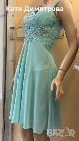 Официална рокля с ефектен гръб, снимка 2 - Рокли - 50453694