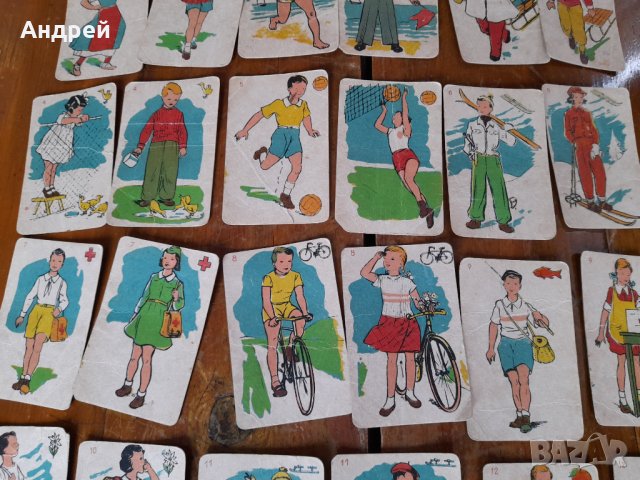 Стари карти Черен Петър #12, снимка 5 - Антикварни и старинни предмети - 40312313