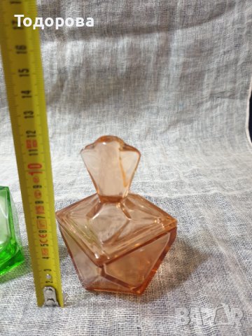 Лот от съдове от цветно стъкло , снимка 4 - Антикварни и старинни предмети - 42852047