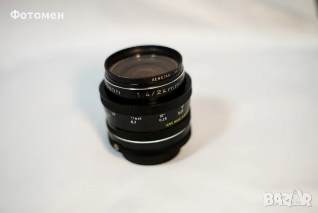 Рядък обектив Macro-Auto-Revuenon 24 f4 (M42), снимка 3 - Обективи и филтри - 55817767