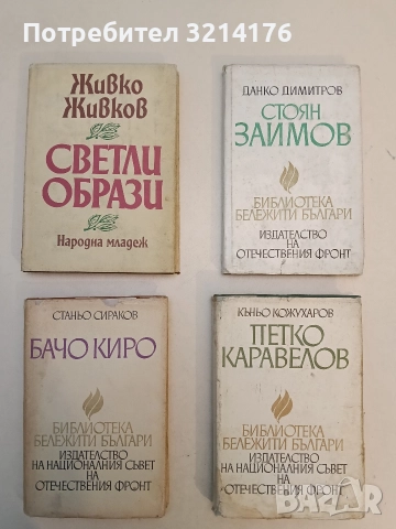 Светли образи. Спомени-очерци за Георги Димитров и 24 млади комунисти и ремсисти - Живко Живков 