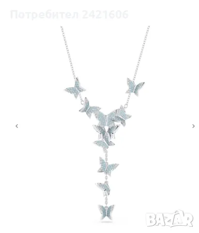 Ново! Swarovski Lilia колие , снимка 2 - Колиета, медальони, синджири - 48078521