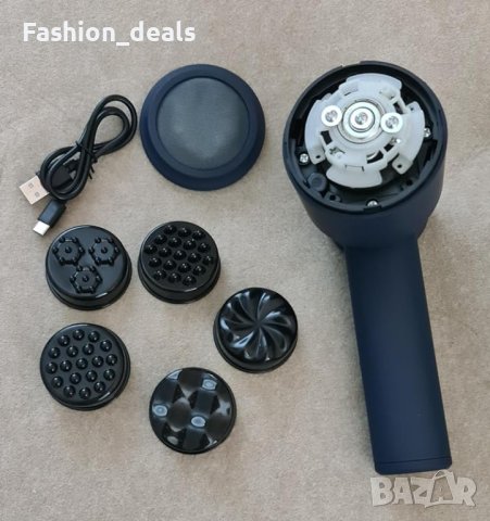 Нов Безжичен Масажор за целулит VOYOR-HEALTH Вибрация Ротация 5 Глави, снимка 8 - Други - 42779299