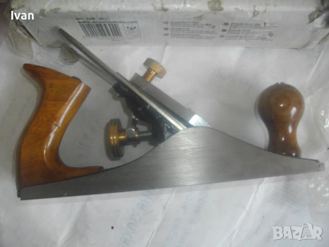 НОВО ИТАЛИАНСКО ОРИГИНАЛНО РЪЧНО ДЪРВОДЕЛСКО РЕНДЕ 225мм ПРОФЕСИОНАЛНО ВИСОК КЛАС SILVERLINE , снимка 18 - Други инструменти - 50967069