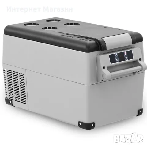 Преносим компресорен хладилник с фризер Diniwid S35 Frigolab, 12/24 волта, снимка 4 - Хладилници - 50012403