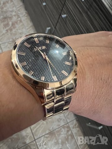 Оригинален позлатен часовник на Oxette, снимка 4 - Дамски - 38018311