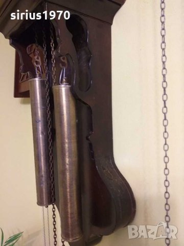 Стар фризийски рисуван стенен часовник тип Атлас, снимка 4 - Стенни часовници - 29946689