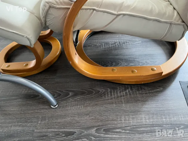 Кресло с табуретка , снимка 9 - Столове - 50311644