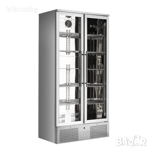 Бар хладилник висок, 6xGN 1/3, 0/+12°C, LED осветление, снимка 3 - Хладилни витрини и фризери - 56110090