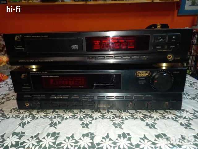 Sansui усилвател и cd, снимка 3 - Ресийвъри, усилватели, смесителни пултове - 39828503
