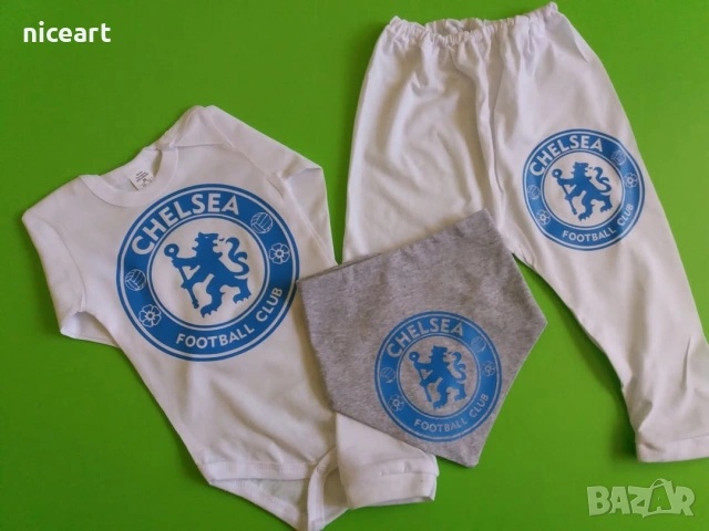 Бебешко боди на Челси, снимка 2 - Бодита за бебе - 53039357