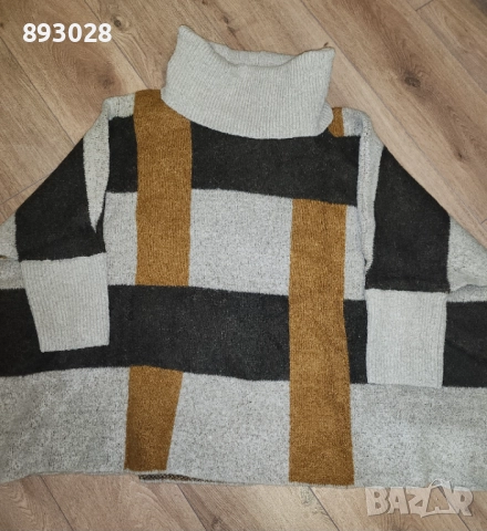 Топло поло пончо ZARA Knit 