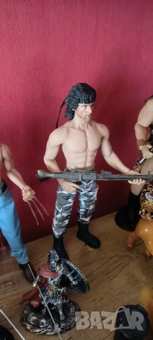 Екшън фигура на Рамбо(Rambo)1/6-28 см, снимка 4 - Колекции - 53903912