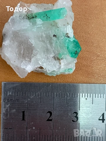 Изумруд, Смарагд, Емералд, Берил 53.85 карата, снимка 3 - Други - 51210875