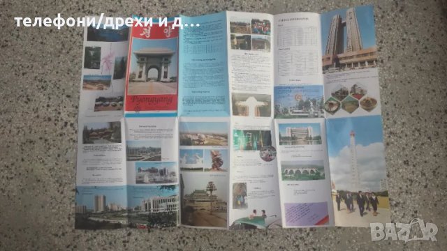 Карта/пътеводител Pyongyang (North Korea), снимка 3 - Други - 49879052