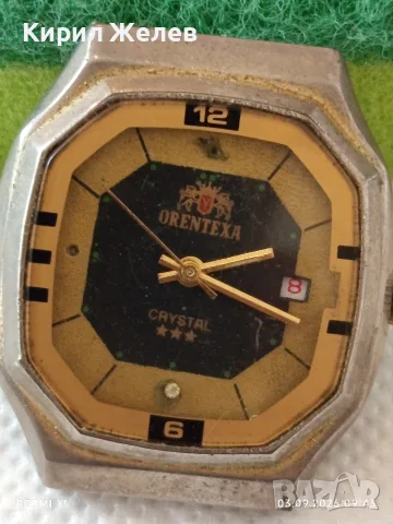 Мъжки часовник ORENTEXA CRISTAL колекционерски модел 38031, снимка 6 - Мъжки - 55935264