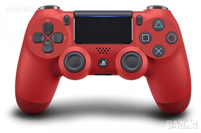 Контролер - DualShock 4 - Magma Red, v2 PS4, снимка 4 - Аксесоари - 34354381