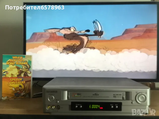 Видеокасети '' WELE E COYOTE & ROAD RUUNER  AND SPEEDY GONZALES  VHS, снимка 3 - Анимации - 50228670