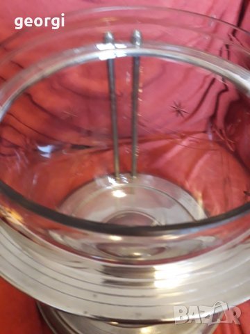 Стара немска кристална купа за пунш , снимка 6 - Декорация за дома - 31354940