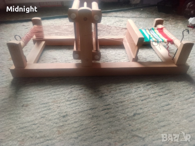 Детска играчка-стан за тъкане, снимка 4 - Образователни игри - 52351565